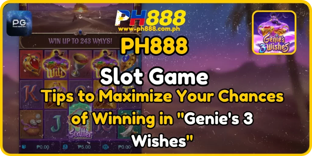 Genie's 3 Wishes at ph888